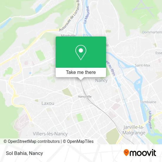 Sol Bahia map