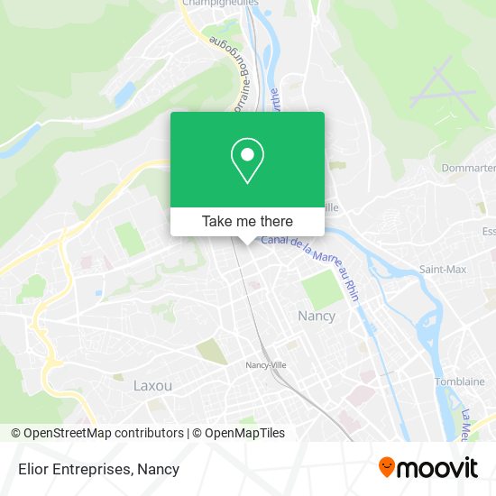 Elior Entreprises map