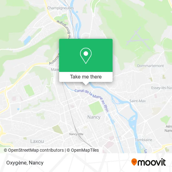 Oxygène map