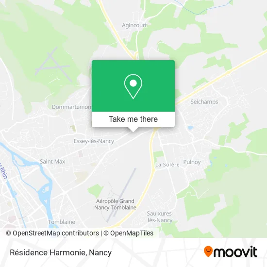 Résidence Harmonie map