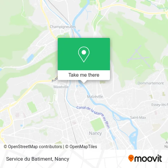 Service du Batiment map