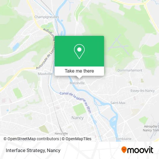 Interface Strategy map