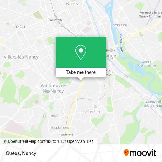 Guess map