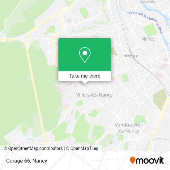 Garage 66 map