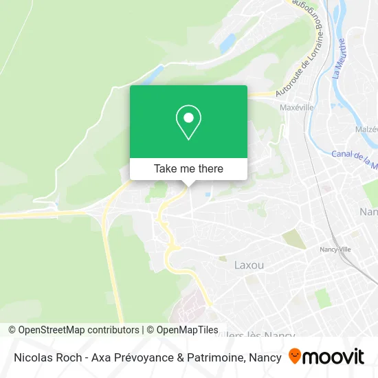 Nicolas Roch - Axa Prévoyance & Patrimoine map