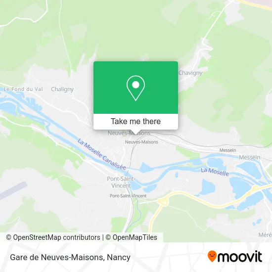 Mapa Gare de Neuves-Maisons