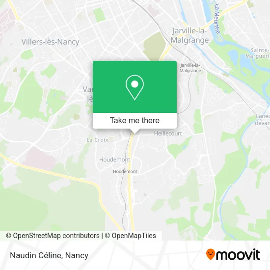 Naudin Céline map