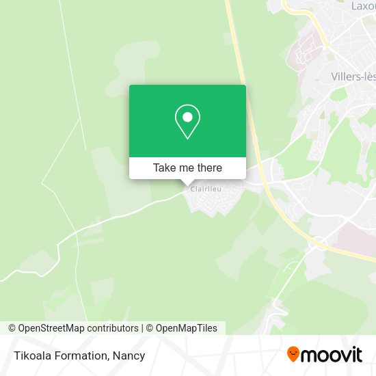 Tikoala Formation map