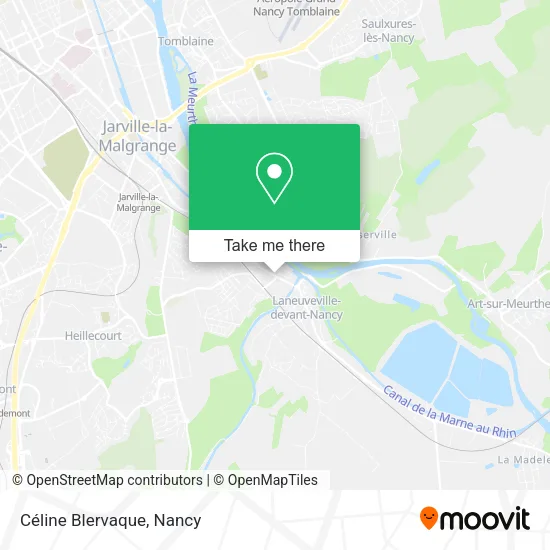 Céline Blervaque map