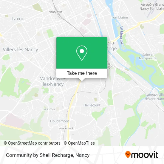 Community by Shell Recharge map