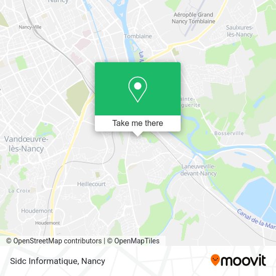 Sidc Informatique map