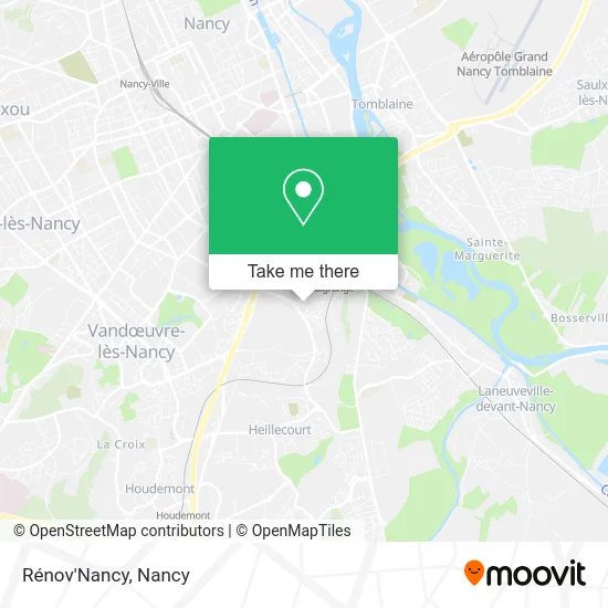 Rénov'Nancy map