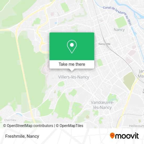Freshmile map