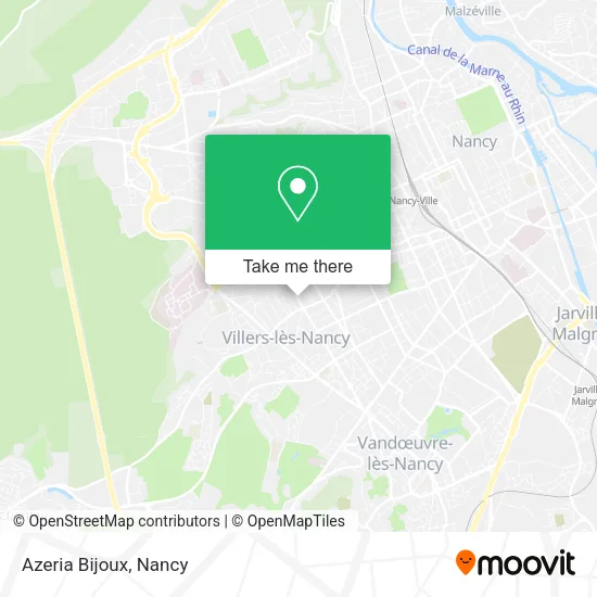 Azeria Bijoux map