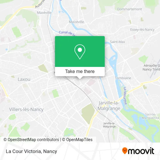 La Cour Victoria map