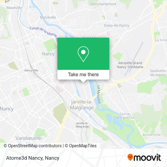 Atome3d Nancy map