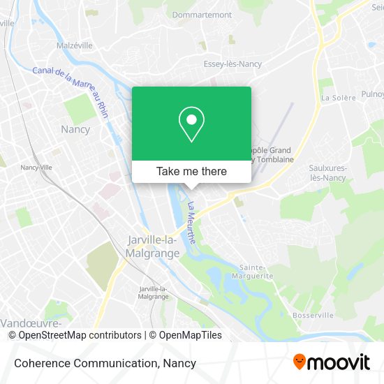 Coherence Communication map