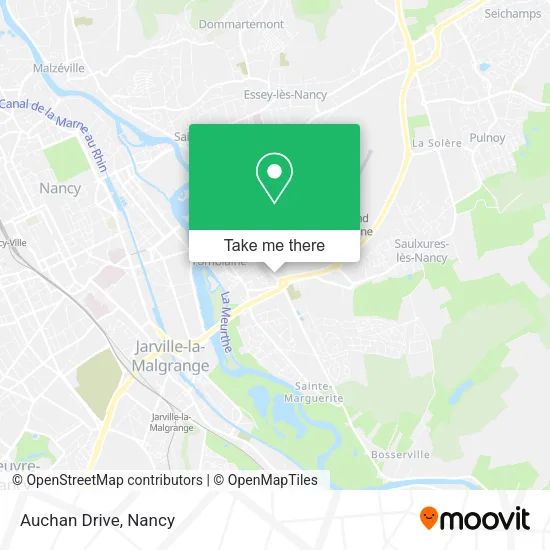 Auchan Drive map