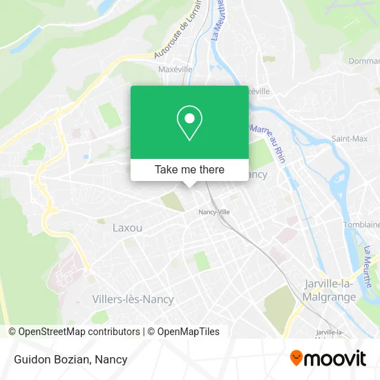 Guidon Bozian map