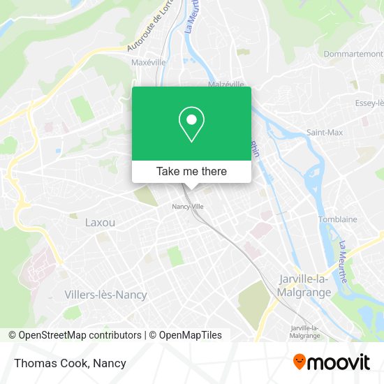 Thomas Cook map