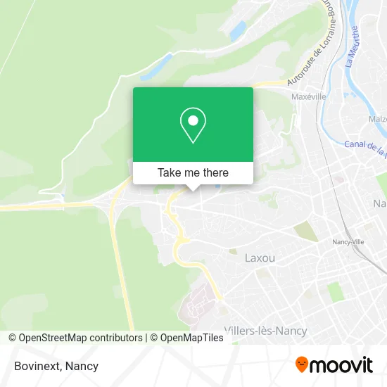 Bovinext map