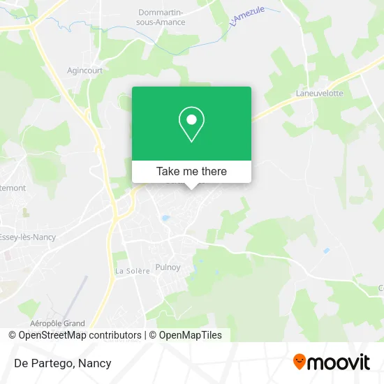 De Partego map