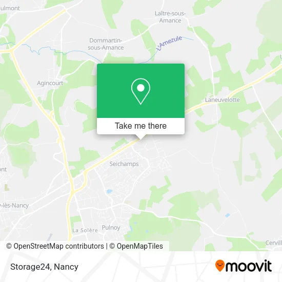 Storage24 map