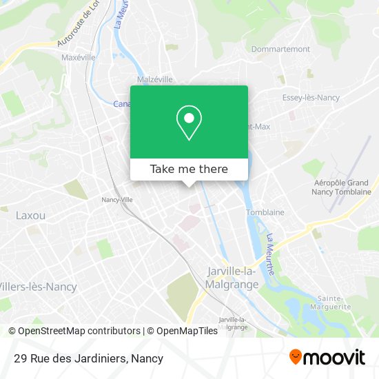 29 Rue des Jardiniers map
