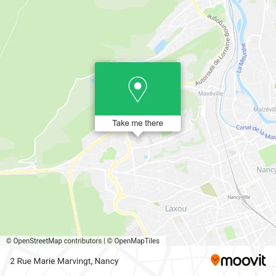 2 Rue Marie Marvingt map
