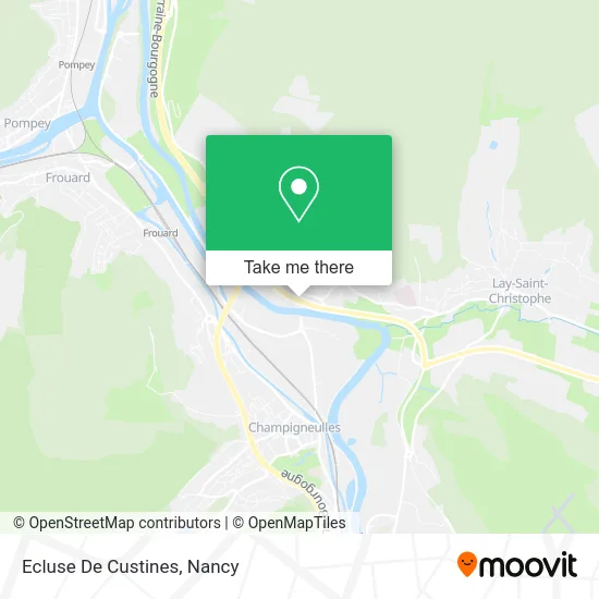 Ecluse De Custines map