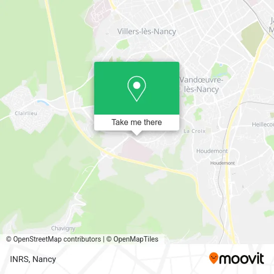INRS map