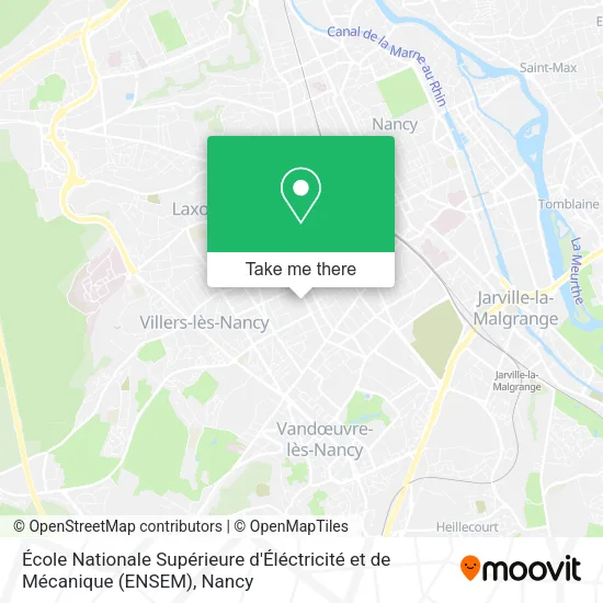 École Nationale Supérieure d'Éléctricité et de Mécanique (ENSEM) map