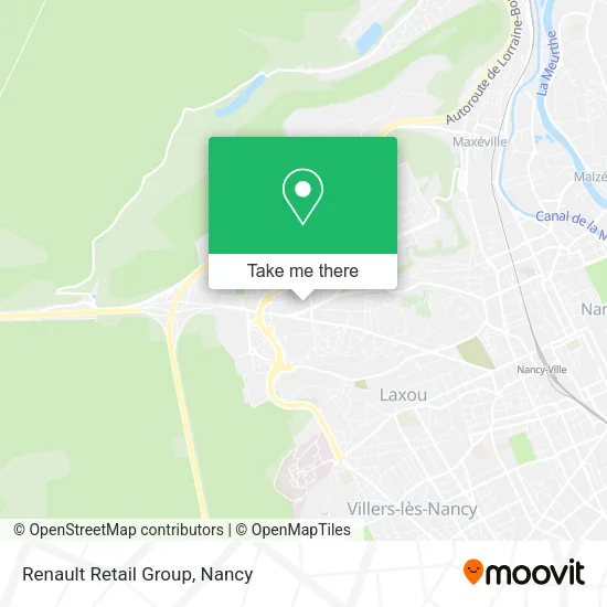 Renault Retail Group map