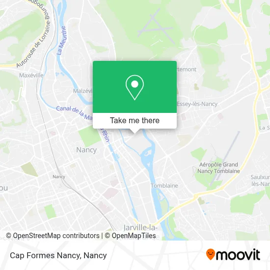 Cap Formes Nancy map
