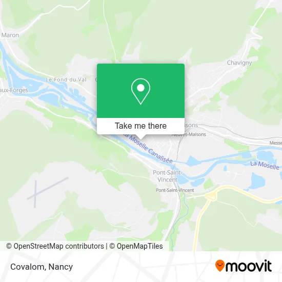 Covalom map