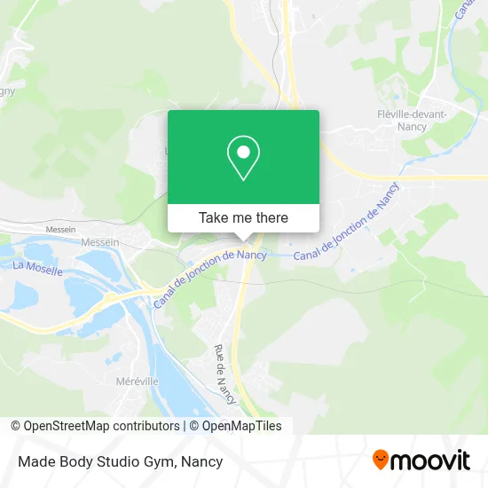 Made Body Studio Gym map