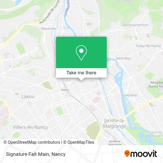 Signature Fait Main map