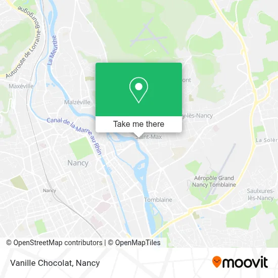 Vanille Chocolat map