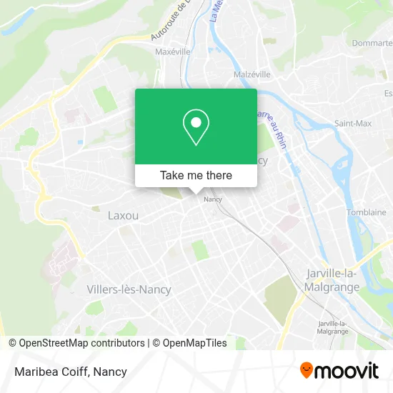 Maribea Coiff map