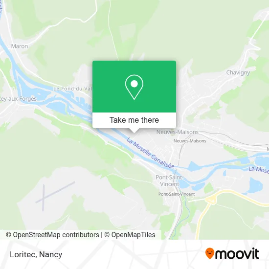 Loritec map