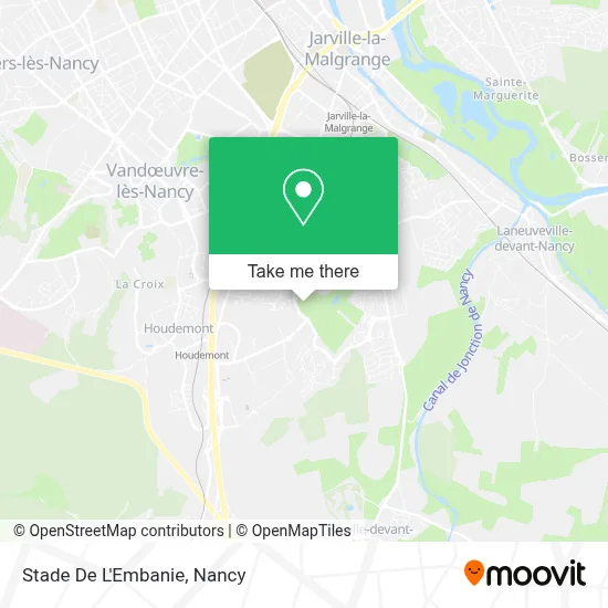 Stade De L'Embanie map