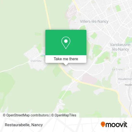 Restaurabelle map