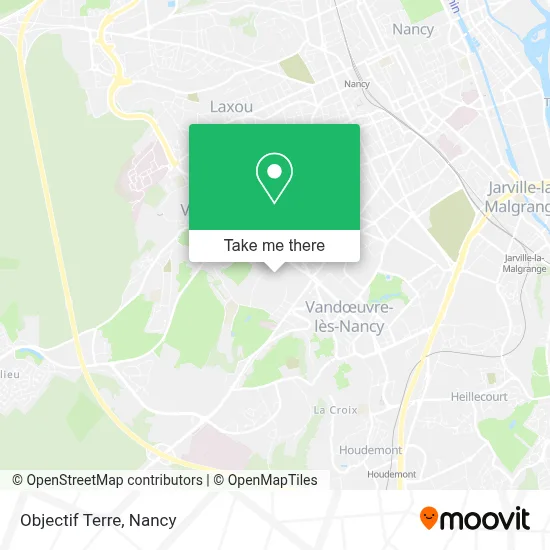 Objectif Terre map