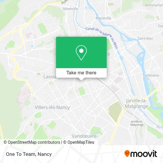 One To Team map