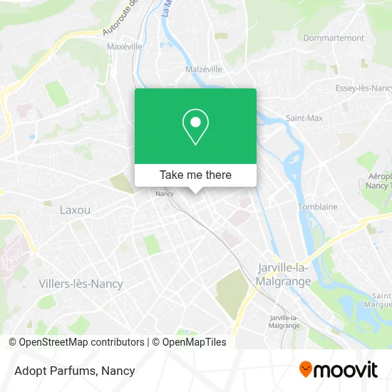 Adopt Parfums map