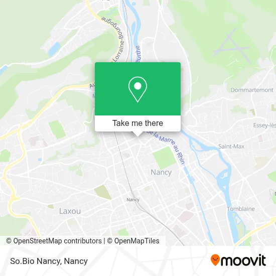 So.Bio Nancy map