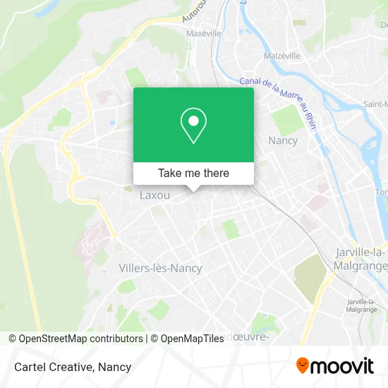 Cartel Creative map