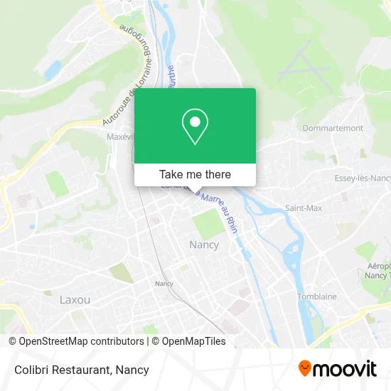 Colibri Restaurant map