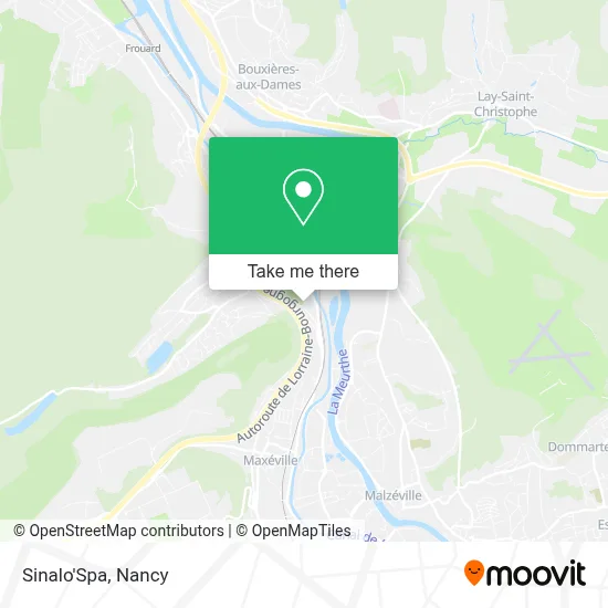 Sinalo'Spa map