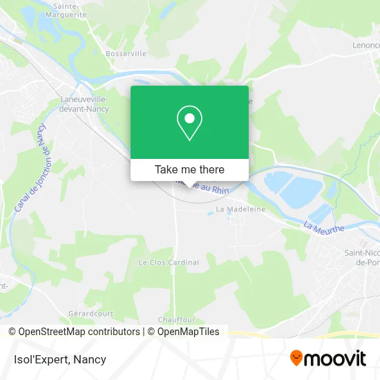 Isol'Expert map